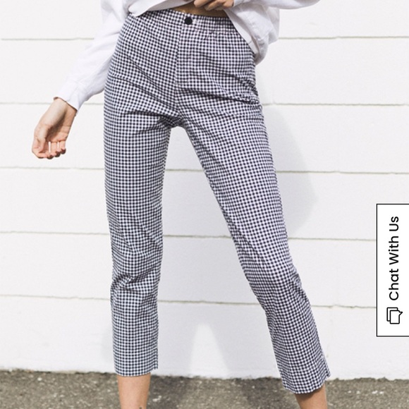 Brandy Melville Pants - Brandy Melville John Galt Gingham Tilden Pants